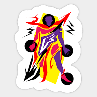 superhero Sticker